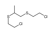 Propane,1,2-bis[(2-chloroethyl)thio]- picture