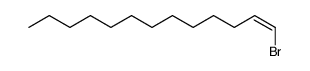 Z-1-bromo-tridecene Structure