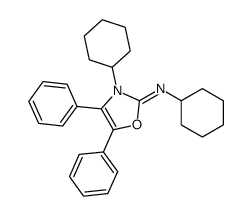 N,3-dicyclohexyl-4,5-diphenyl-1,3-oxazol-2-imine Structure