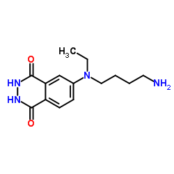 N-(4-氨基丁基)-N-乙基异鲁米诺结构式