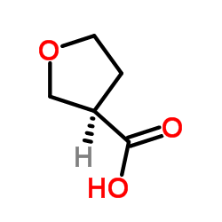 (R)-四氢-3-呋喃甲酸结构式