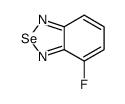 4-fluoro-2,1,3-benzoselenadiazole结构式