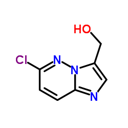 6-Chloroimidazo[1,2-b]pyridazine-3-methanol Structure