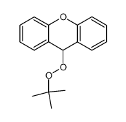 9-(tert-butylperoxy)-9H-xanthene结构式