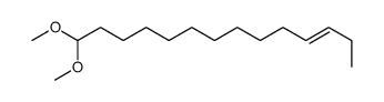 (Z)-14,14-Dimethoxy-3-tetradecene structure