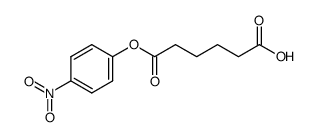 mono-p-nitrophenyl adipate Structure