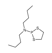 2-(Dibutylamino)-1,3,2-dithiaphospholane Structure