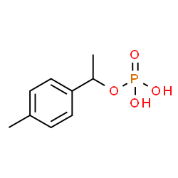 Benzenemethanol, alpha,4-dimethyl-, dihydrogen phosphate (9CI) Structure