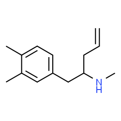 Phenethylamine, alpha-allyl-N,3,4-trimethyl- (8CI) Structure