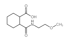 2-{[(2-甲氧基乙基)氨基]-羰基}环己烷羧酸图片