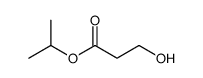 propan-2-yl 3-hydroxypropanoate结构式