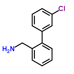 3'-CHLOROBIPHENYL-2-METHYLAMINE Structure