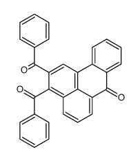 2,3-dibenzoyl-benz[de]anthracen-7-one Structure