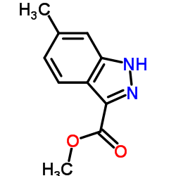 Methyl 6-methyl-1H-indazole-3-carboxylate structure