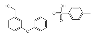 4-methylbenzenesulfonic acid,(3-phenoxyphenyl)methanol结构式