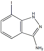 7-Iodo-1H-indazol-3-ylamine结构式