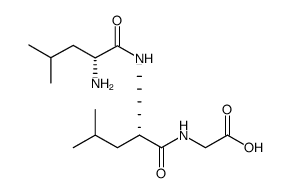 Glycine, D-leucyl-L-leucyl Structure