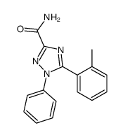 5-(2-methylphenyl)-1-phenyl-1,2,4-triazole-3-carboxamide Structure