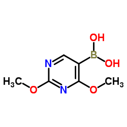 2,4-Dimethoxypyrimidine-5-boronic acid structure