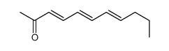 undeca-3,5,7-trien-2-one结构式