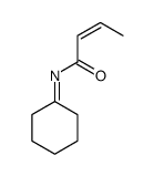 N-cyclohexylidenebut-2-enamide结构式