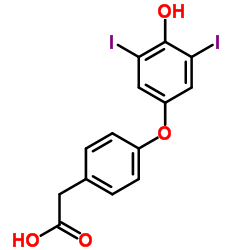 4-(4-hydroxy-3,5-diiodophenoxy)-Benzeneacetic acid picture