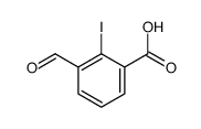 3-formyl-2-iodobenzoic acid Structure