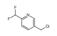 5-(chloromethyl)-2-(difluoromethyl)pyridine Structure