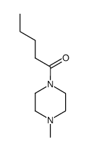 1-(4-methylpiperazin-1-yl)pentan-1-one Structure