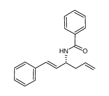 N-((R,E)-1-phenylhexa-1,5-dien-3-enyl)benzamide Structure