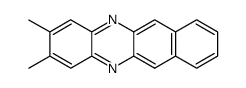 2,3-dimethyl-benzo[b]phenazine结构式