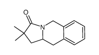 2,2-dimethyl-1,5,10,10a-tetrahydro-2H-pyrrolo[1,2-b]isoquinolin-3-one结构式
