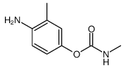 (4-amino-3-methylphenyl) N-methylcarbamate结构式