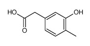 (3-hydroxy-4-methyl-phenyl)-acetic acid结构式