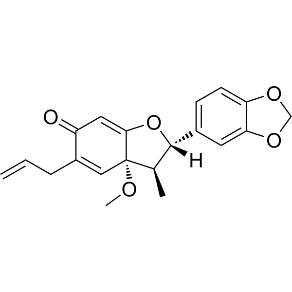 山蒟素结构式