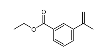 ethyl 3-isopropenylbenzoate Structure