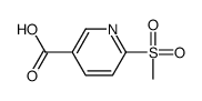 6-甲砜基烟酸结构式