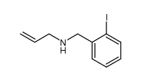 N-(2-iodobenzyl)prop-2-en-1-amine结构式