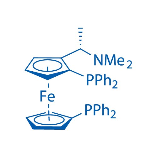 (S)-N,N-二甲基-1-[(R)-2-(二苯基膦基)二茂铁基]乙胺图片