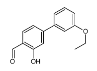 4-(3-ethoxyphenyl)-2-hydroxybenzaldehyde结构式