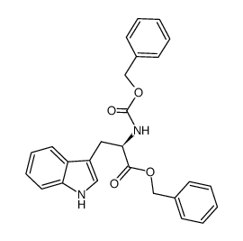 Z-D-Trp-OBzl structure