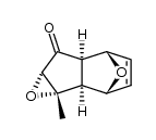 exo-4,5-epoxy-endo-5-methyl-exo-10-oxatricyclo[5.2.1.02,6]deca-8-en-3-one Structure