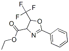 ethyl 2-phenyl-5-(trifluoromethyl)-4,5-dihydrooxazole-4-carboxylate Structure