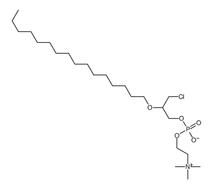 2-O-oleoyl-1-chloro-1-deoxy-3-phosphatidylcholine structure