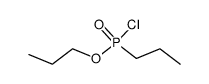 propyl propylphosphonochloridate Structure