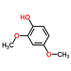 2,4-Dimethoxyphenol Structure