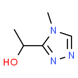 4H-1,2,4-Triazole-3-methanol, alpha,4-dimethyl-, (S)- (9CI)结构式