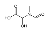 Acetic acid, (formylmethylamino)hydroxy- (9CI)结构式