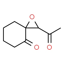 1-Oxaspiro[2.5]octan-4-one, 2-acetyl- (9CI)结构式