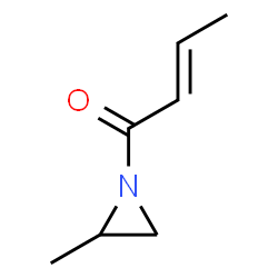 Aziridine, 2-methyl-1-(1-oxo-2-butenyl)-, (E)- (9CI) structure